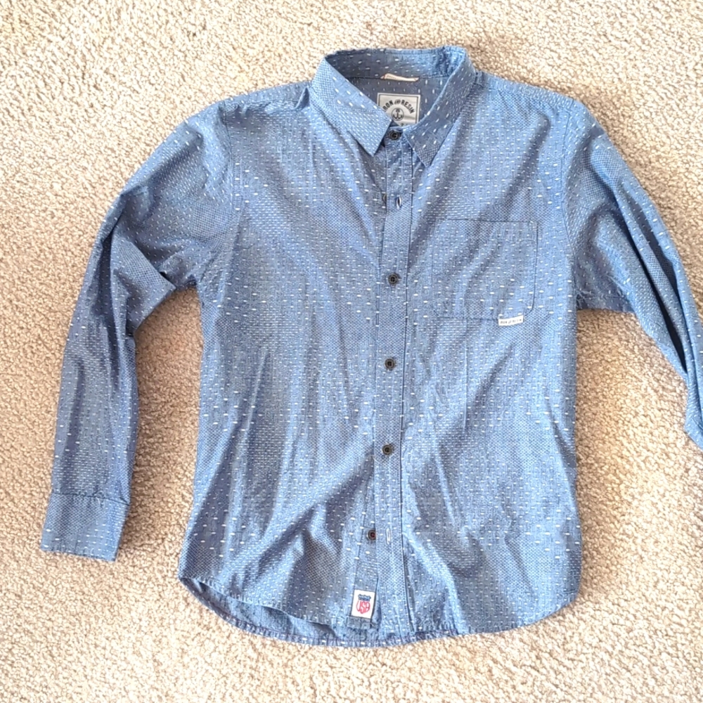 Iron Resin Patterned Button Down - image 1